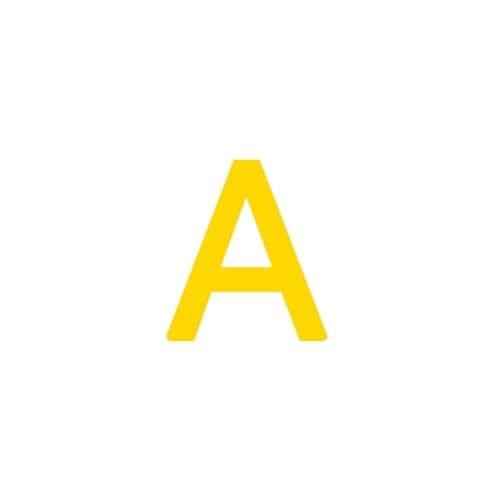 KAERN Gold Initial Letter Choker Necklace for Girls