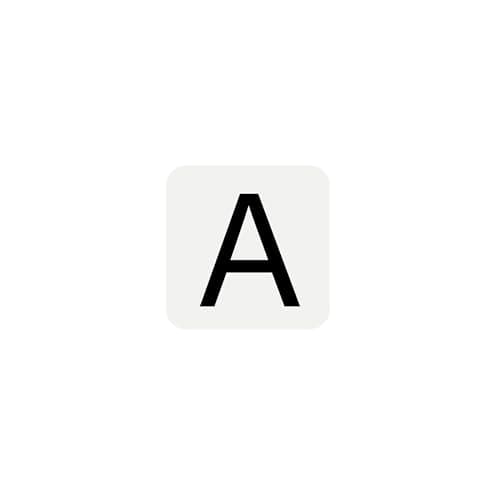 Gold Plated Round Letter A-Z Pendant Necklace for Women
