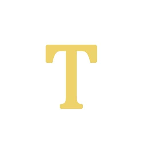 BAYLAY 18K Gold Plated Initial Bracelet for Women
