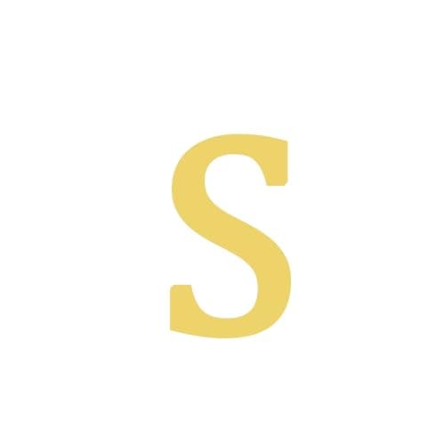 BAYLAY 18K Gold Plated Initial Bracelet for Women