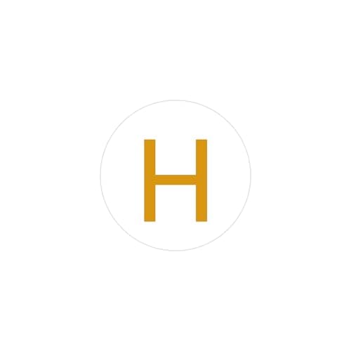 HABIKIP 14K Gold Plated Layered A-Z Bubble Letter Choker Necklace for Women