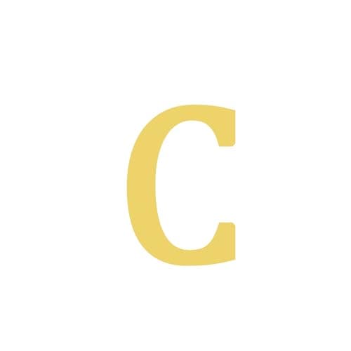 BAYLAY 18K Gold Plated Initial Bracelet for Women