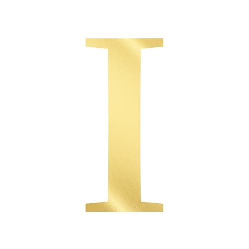 UHIBROS Gold Zirconia Heart Letter Pendant Personalized Necklace for Women