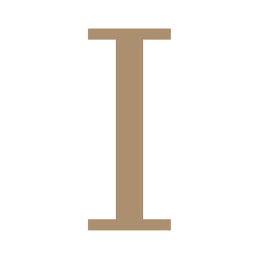 Trendy BYIA Women's 14k Gold Plated Colorful Initial Choker Necklace