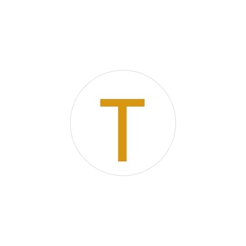 HABIKIP 14K Gold Plated Layered A-Z Bubble Letter Choker Necklace for Women