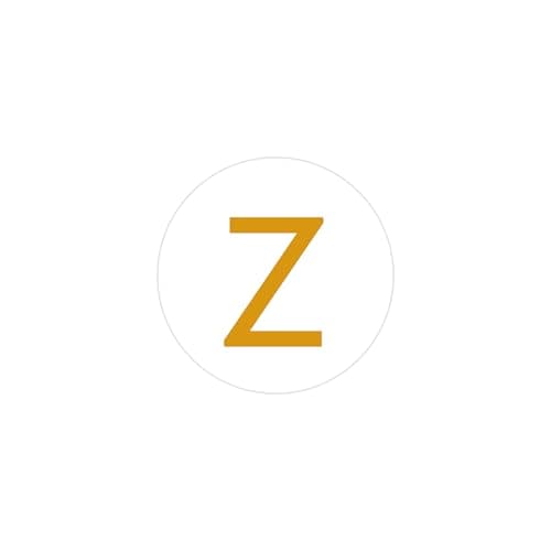 HABIKIP 14K Gold Plated Layered A-Z Bubble Letter Choker Necklace for Women