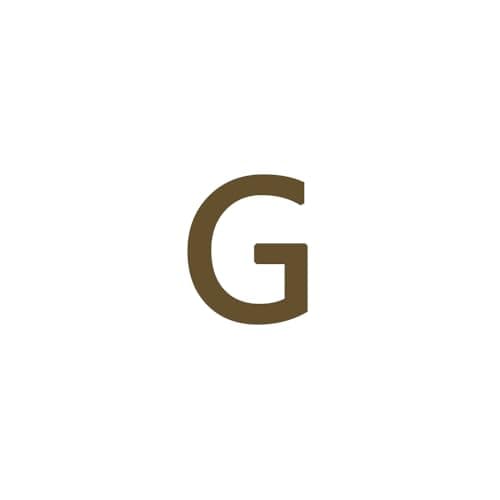 Dainty 14K Gold Plated Initial Anklet for Women