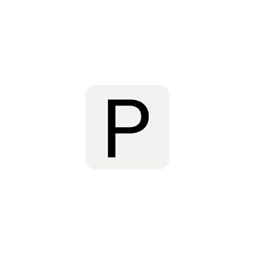 Gold Plated Round Letter A-Z Pendant Necklace for Women
