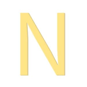 Trendy 18K Gold Plated Initial Charm Bracelet for Women