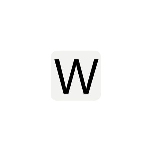 Gold Plated Round Letter A-Z Pendant Necklace for Women
