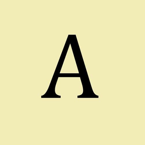 14k Gold Plated Dainty Initial Letter Pendant Choker for Women