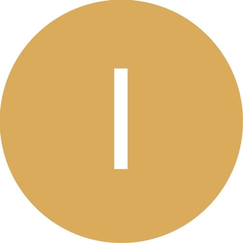 HANLI Initial Dainty Necklaces - 14k Gold Plated A-Z Personalized Monogram Necklace for Women