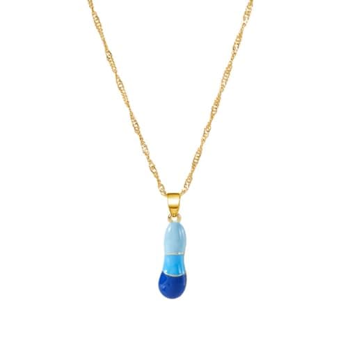 Dainty Alphabet Necklace for Women: A-Z Colorful Birthdays & Mother's Day Gifts