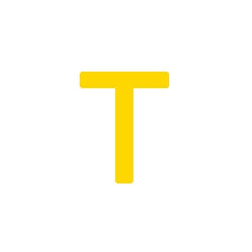 KAERN Gold Initial Letter Choker Necklace for Girls