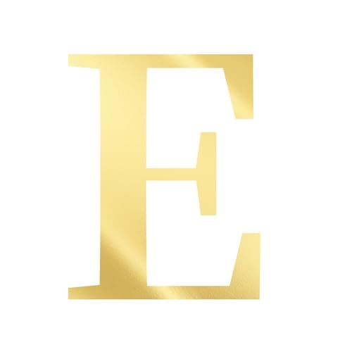 UHIBROS Gold Zirconia Heart Letter Pendant Personalized Necklace for Women