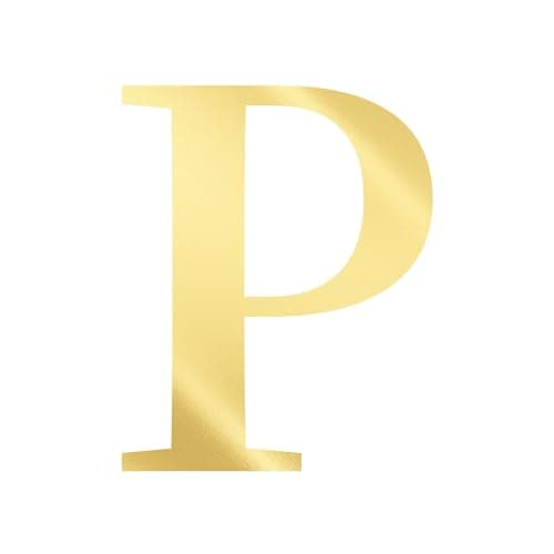 UHIBROS Gold Zirconia Heart Letter Pendant Personalized Necklace for Women