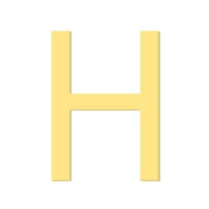 Trendy 18K Gold Plated Initial Charm Bracelet for Women