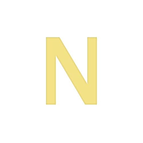 Wowshow 14K Gold Plated Strand Beaded Initial Bracelet Set for Women