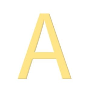 Trendy 18K Gold Plated Initial Charm Bracelet for Women