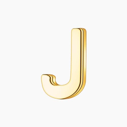 Turandoss Gold Initial Necklace for Women with Cubic Zirconia