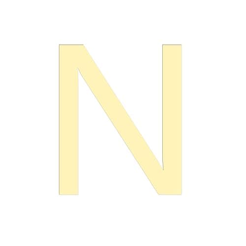 Stainless Steel 18k Gold Plated Initial Bracelet A-Z