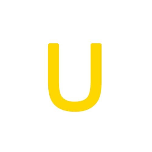 KAERN Gold Initial Letter Choker Necklace for Girls