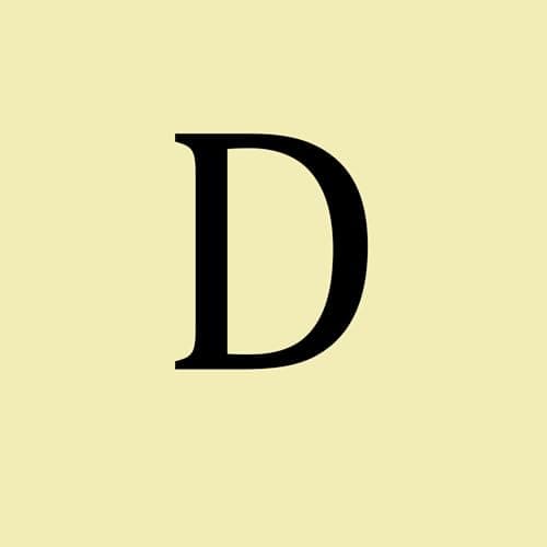 14k Gold Plated Dainty Initial Letter Pendant Choker for Women