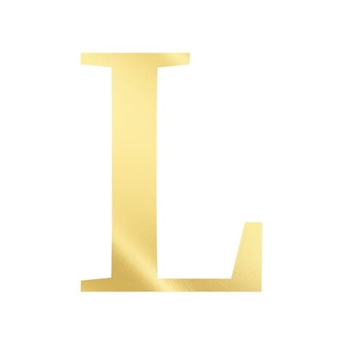 UHIBROS Gold Zirconia Heart Letter Pendant Personalized Necklace for Women