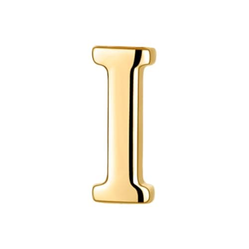 Monzo Gold Plated Initial Bracelet for Women Personalized Mothers Day Gift