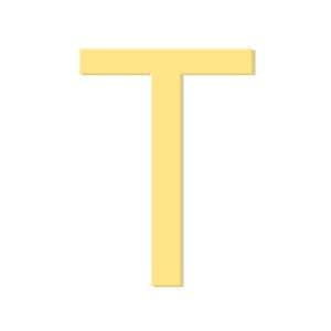 Trendy 18K Gold Plated Initial Charm Bracelet for Women