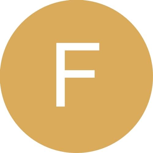 HANLI Initial Dainty Necklaces - 14k Gold Plated A-Z Personalized Monogram Necklace for Women