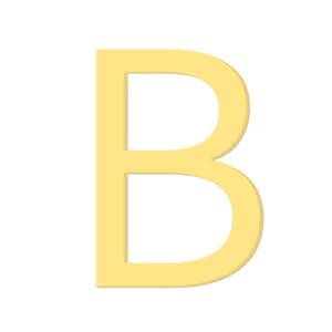 Trendy 18K Gold Plated Initial Charm Bracelet for Women