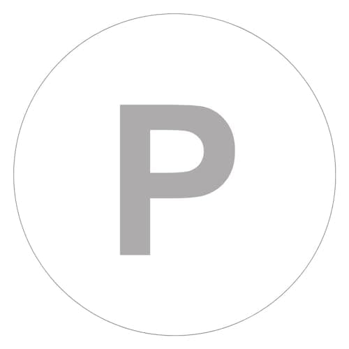 KissYan 14K Gold Plated Round Letter Pendant Necklace for Women Men