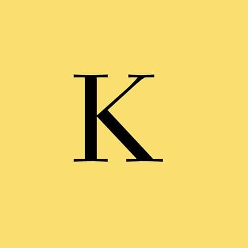 Krfy 14K Gold Plated Initial Heart Necklace for Women