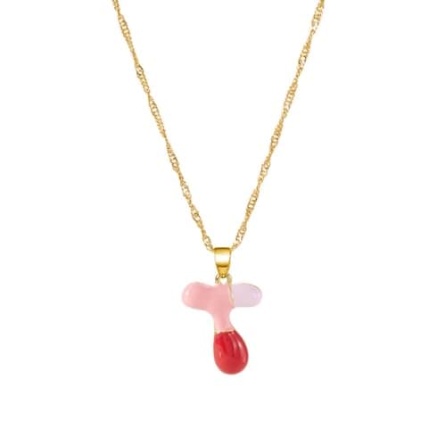 Dainty Alphabet Necklace for Women: A-Z Colorful Birthdays & Mother's Day Gifts
