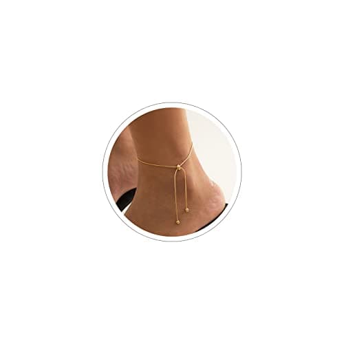 Sora Tuki Women's Waterproof Silver & Gold Anklets & Bracelets