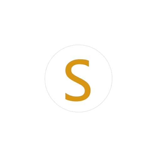HABIKIP 14K Gold Plated Layered A-Z Bubble Letter Choker Necklace for Women