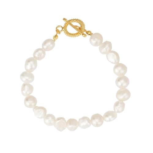 Freshwater Pearl Bracelets for Women Beach Jewelry
Baroque Beaded Bracelets for Women Bride Gifts for Wedding Birthday Anniversary
Pearl Bracelets for Women Freshwater Pearl Jewelry