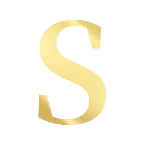UHIBROS Gold Zirconia Heart Letter Pendant Personalized Necklace for Women