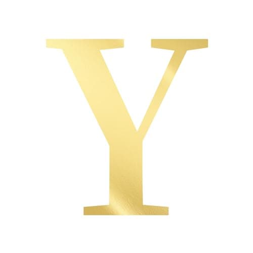 UHIBROS Gold Zirconia Heart Letter Pendant Personalized Necklace for Women