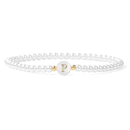 Personalized Letter Charm Bracelet for Women