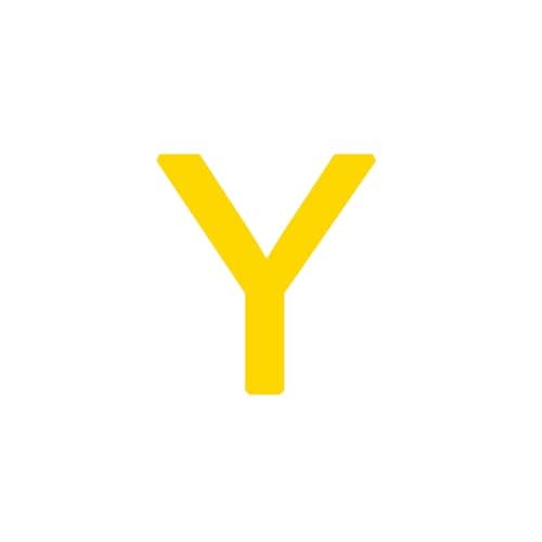 KAERN Gold Initial Letter Choker Necklace for Girls