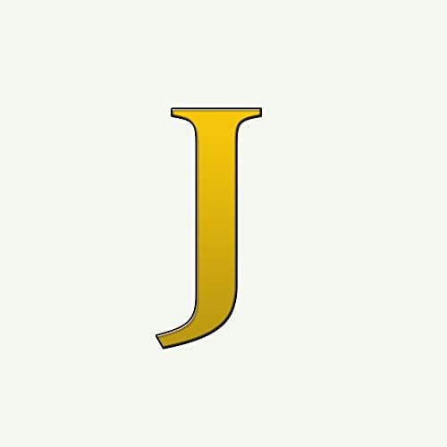 Personalized 18K Gold Plated Stainless Steel Monogram Initial Choker Necklace for Women