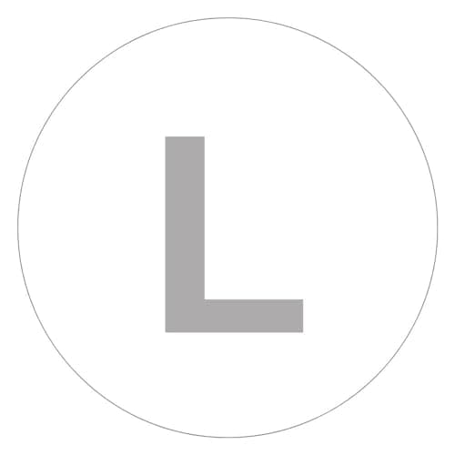 KissYan 14K Gold Plated Round Letter Pendant Necklace for Women Men