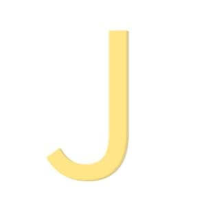 Trendy 18K Gold Plated Initial Charm Bracelet for Women