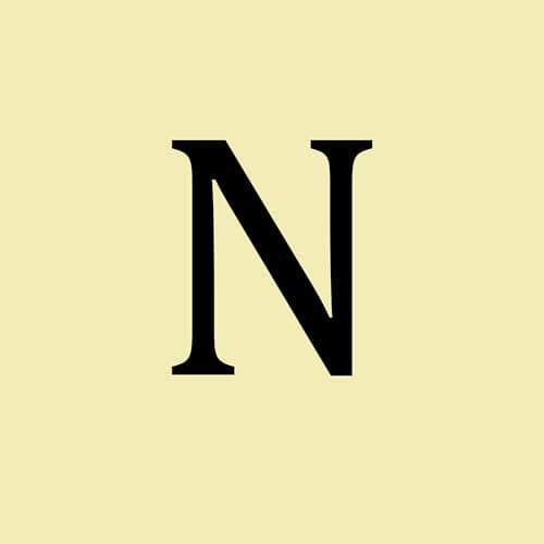 14k Gold Plated Dainty Initial Letter Pendant Choker for Women