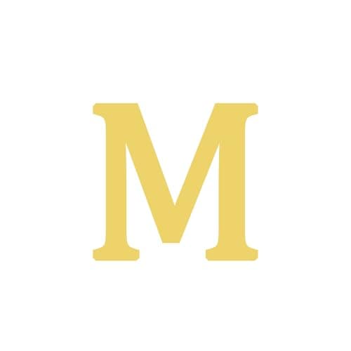 BAYLAY 18K Gold Plated Initial Bracelet for Women