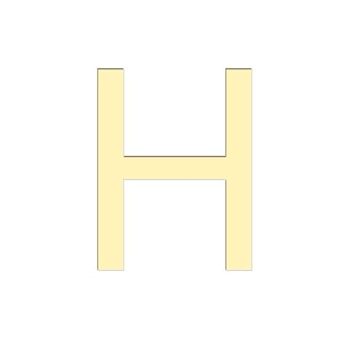 Stainless Steel 18k Gold Plated Initial Bracelet A-Z