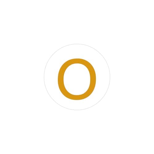 HABIKIP 14K Gold Plated Layered A-Z Bubble Letter Choker Necklace for Women