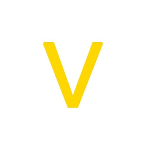 KAERN Gold Initial Letter Choker Necklace for Girls